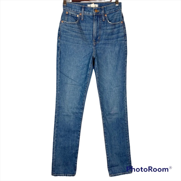 NWOT Madewell The Perfect Vintage Full-Length Jean in Sanderson Wash - Picture 2 of 13